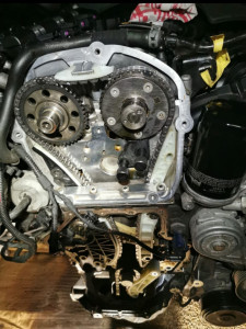 Photo de galerie - Changement kite chaine 2l tfsi