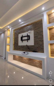 Photo de galerie - Décoration. meulble télé