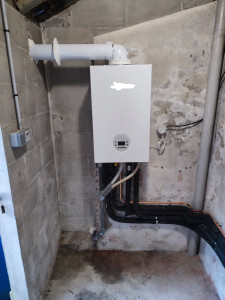 Photo de galerie - Installation d'une chaudière à gaz à condensation