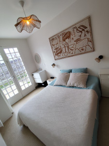 Photo de galerie - Optimisation d'une maison pour la location courte durée avec un univers par chambre, ici la chambre 