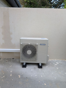 Photo de galerie - Installation clim réversible et gainable 
