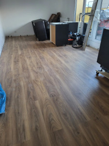 Photo de galerie - Pose de parquet stratifié