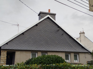 Photo de galerie - Chantiers terminé de recouvrement d'ardoise