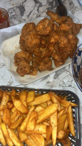 Photo de galerie - Poulet frit/frites