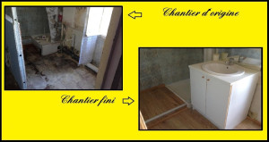 Photo de galerie - Réfection mini salle de bain