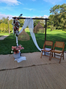 Photo de galerie - Déco cérémonie laïque