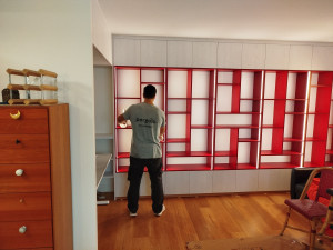 Photo de galerie - Montage bibliothèque 