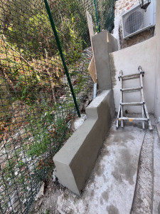 Photo de galerie - Application du corp d’enduit