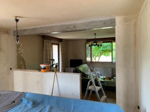 Photo de galerie - Réduction mur avec pose de fibre mur et plafond