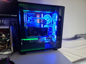 Photo de galerie - Montage d'un pc en watercooling custom 