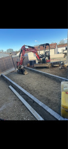 Photo de galerie - Réalisation de plusieurs chaîné de pavé ainsi qu’une prépa béton désactiver