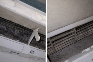 Photo de galerie - Clim très sale chez un client 