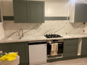 Photo de galerie - Pose d’une cuisine équipée 