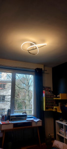 Photo de galerie - Installation d'une lustre 