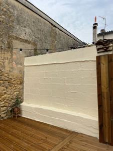 Photo de galerie - Peinture mur extérieur 