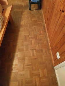 Photo de galerie - Rénovation parquet... après 