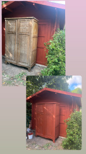 Photo de galerie - Peinture armoire 