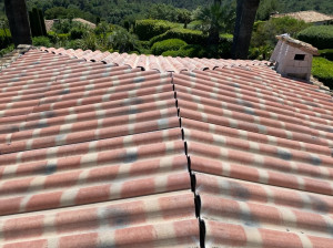 Photo de galerie - Rénovation de toiture en plaques, PST, Eternite