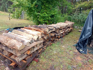 Photo de galerie - Coupe de bois à 1 mètre et rangement 