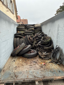 Photo de galerie - évacuation pneu