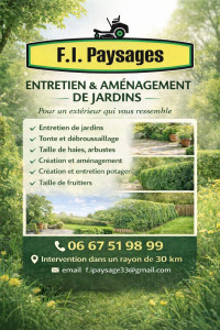 Photo de galerie - Entretien de vos jardins