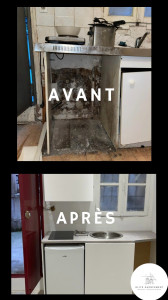 Photo de galerie - Dépose et pose cuisine 