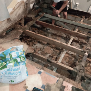Photo de galerie - Pose de parquet - Revêtement de sol
