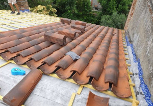 Photo de galerie - Pose de tuiles