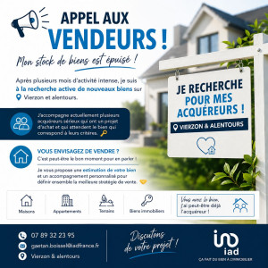 Photo de galerie - Je recherche activement des biens sur Vierzon et alentours
