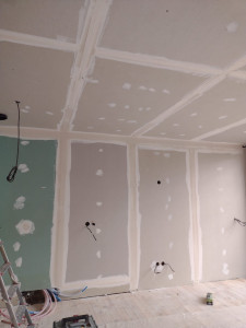 Photo de galerie - Travaux de placo chez un client 