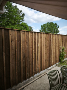 Photo de galerie - Réalisation d'une palissade classe 4 