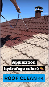 Photo de galerie - Application d’un hydrofuge coloré ?‍? 