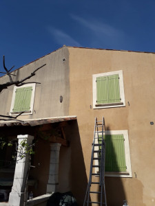 Photo de galerie - Nettoyage de façade 