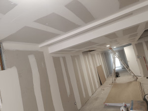 Photo de galerie - Finition bandes a joint 