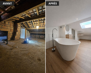 Photo de galerie - Aménagement de combles en 45 jours 