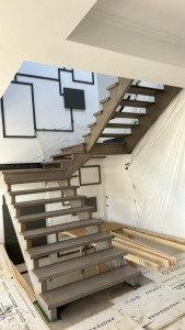 Photo de galerie - Construction d'escaliers en bois sur mesure