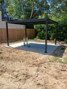 Photo de galerie - Montage Pergolas. 