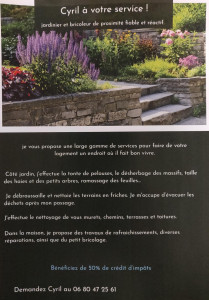 Photo de galerie - Jardinier