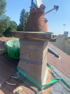 Photo de galerie - Rénovation cheminée 