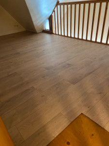 Photo de galerie - Pose parquet 