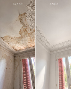 Photo de galerie - Renovation d'une piece inondé 