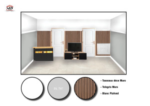 Photo de galerie - Peinture - Tapisserie