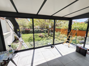 Photo de galerie - Pose de véranda 