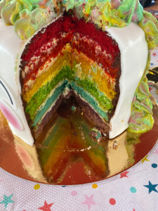 Photo de galerie - Rainbow cake