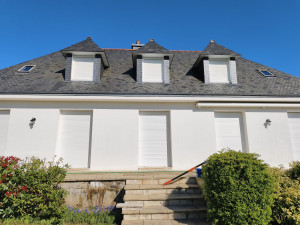 Photo de galerie - Nettoyage cache moineaux,volet extérieur +vitre rez-de-chaussé extérieur temps passé 2 heure 