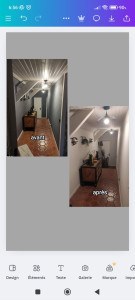 Photo de galerie - Bonjour 
peinture d'un couloir sans fenêtre 
mon client voulait éclaircir sa pièce.Voici le résultat.. 