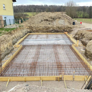 Photo de galerie - Radier fondation