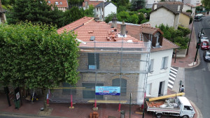 Photo de galerie - Rénovation d’une couverture en Tuile PV 13
