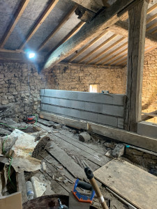 Photo de galerie - Mur de séparation dans une grange 