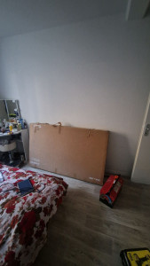 Photo de galerie - Fixation tv sur un mur placo 